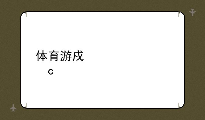 体育游戏大全高中