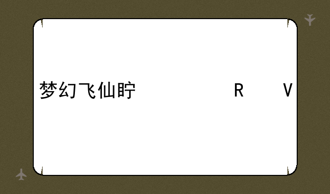 梦幻飞仙真武攻略