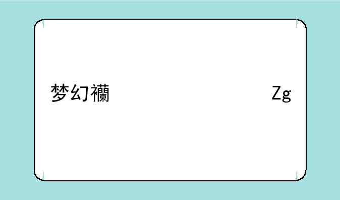 梦幻西游资料片