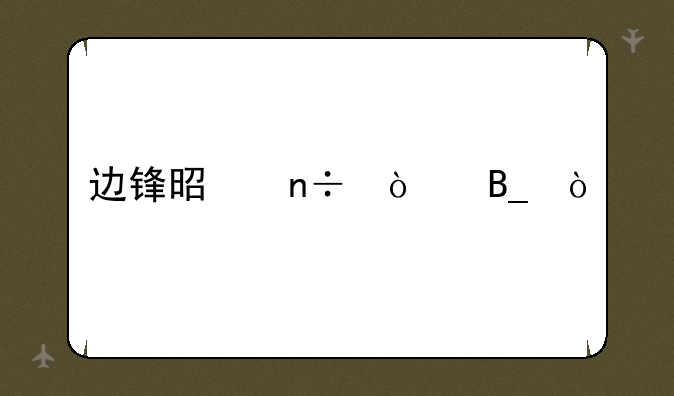 边锋是国企吗？