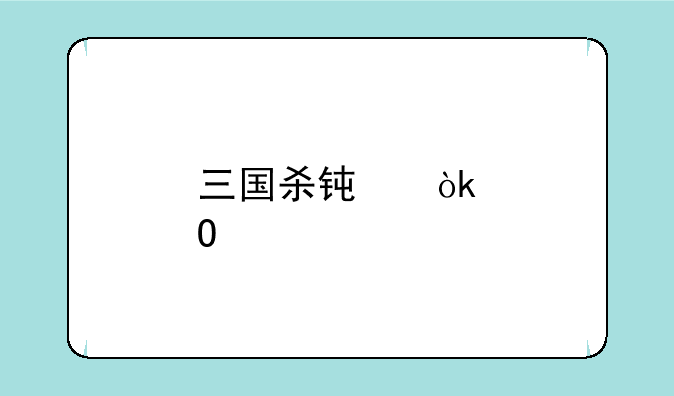 三国杀钟会邓艾谁强