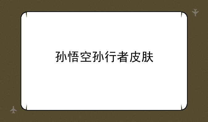 孙悟空孙行者皮肤
