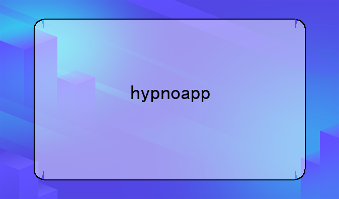 hypnoapp